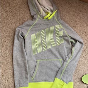Neon Yellow NIKE sweatshirt